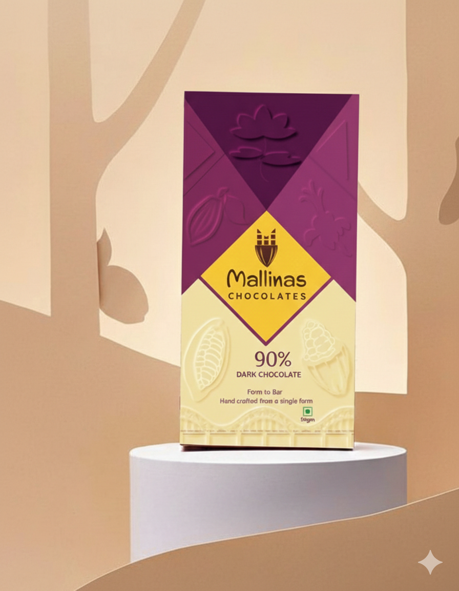 90% Dark Chocolate - 50 grams