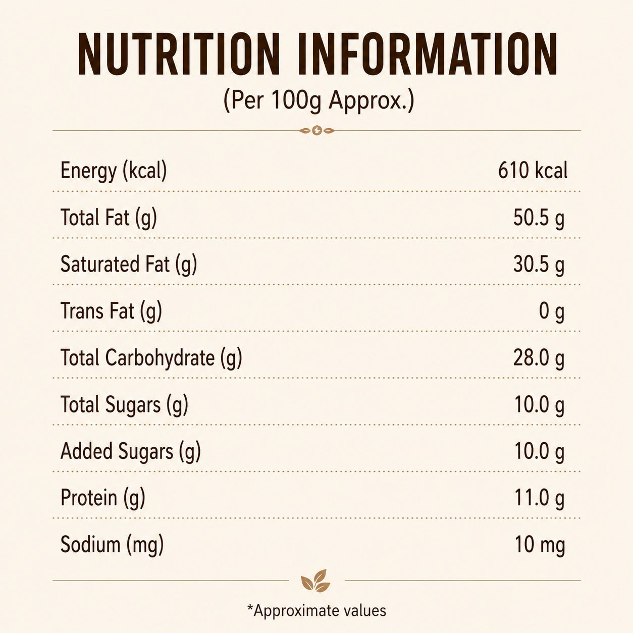 90% Dark Chocolate - 50 grams