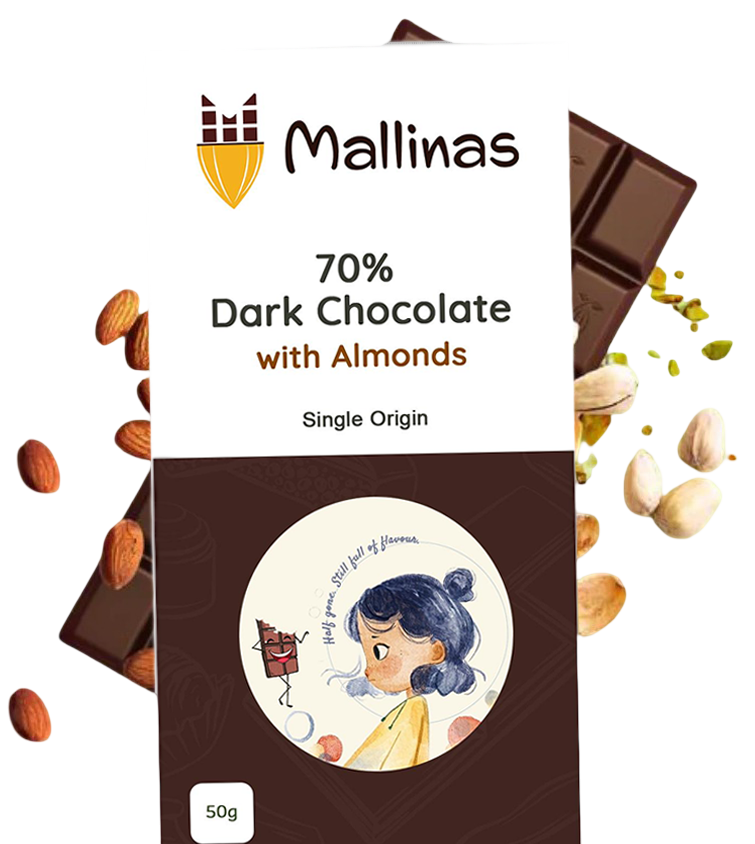 Dark Chocolate With Almonds