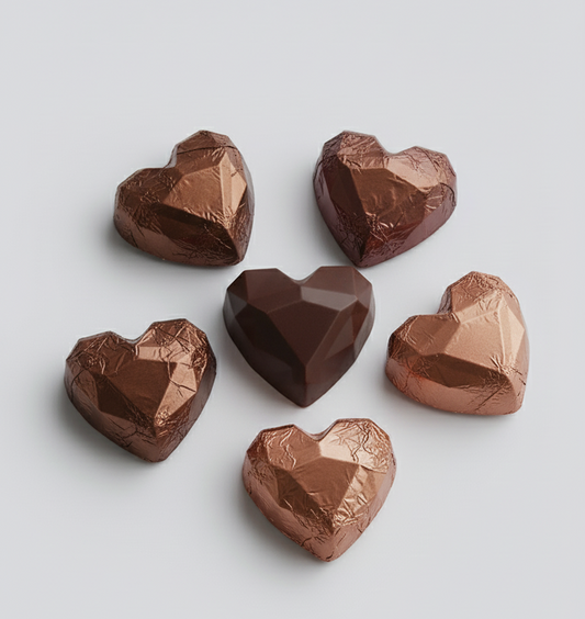 100% Dark Pralines- 10 (100gm)