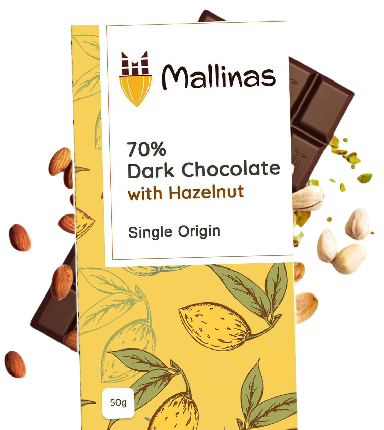 Dark Chocolate With Hazzelnuts
