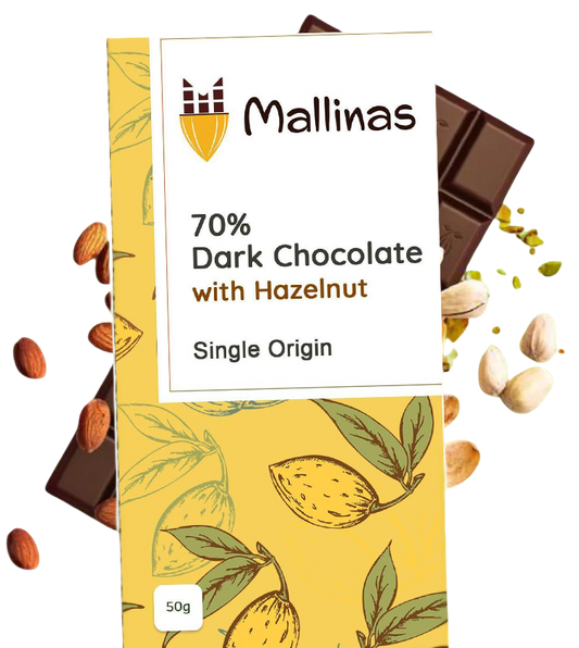 Dark Chocolate With Hazzelnuts