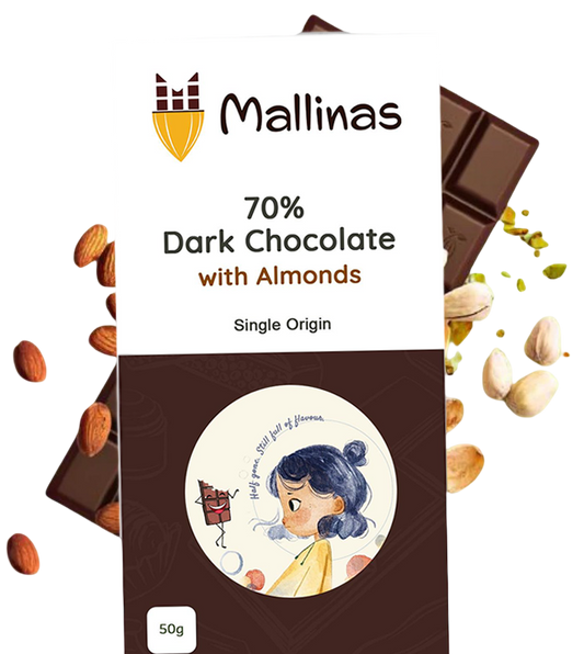 Dark Chocolate With Almonds