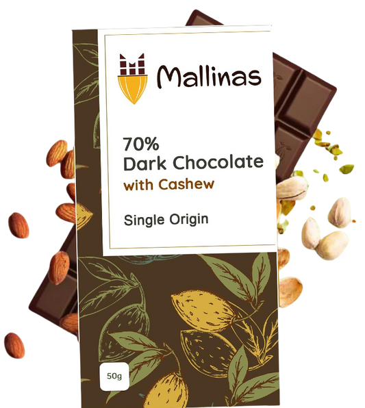 Dark Chocolate With Cashew